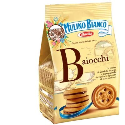 Baiocchi-Kekse gefüllt mit Haselnuss- und Kakaocreme 9.17 Unzen