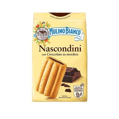 Galletas de mantequilla Nascondini con chocolate 11.64 onzas