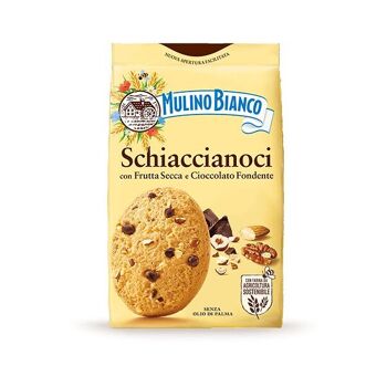 Schiaccianoci Shortbread with dried fruit sprinkles and dark chocolate 10.58 oz 1
