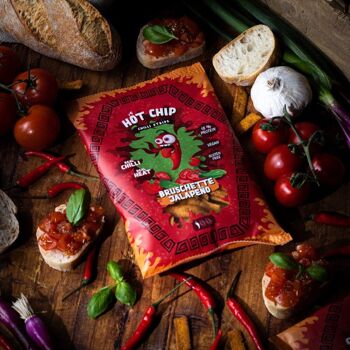 Hot Chip Strips Bruschette Jalapeno 80g 2