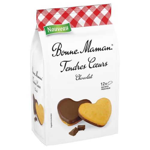 Bonne Maman Tendre Coeurs au Chcolat 300g