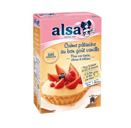 ALSA creamy pastry cream preparation 390g