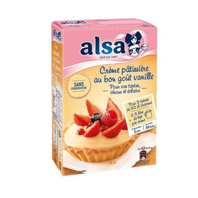 ALSA preparado crema pastelera cremosa 390g