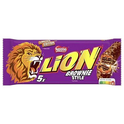 Lion brownie pack de 5x30g