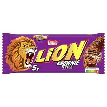 Lion brownie pack de 5x30g