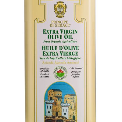 100% ITALIAN ORGANIC extra virgin olive oil "Principe di Gerace" 5 l