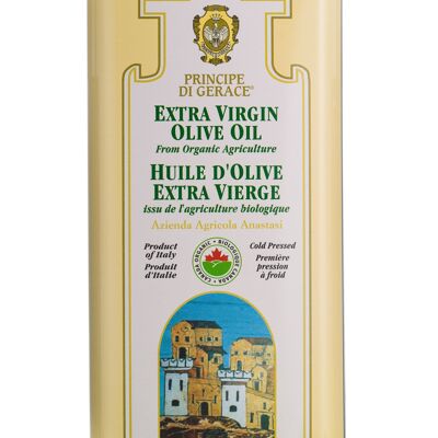 Aceite de oliva virgen extra ecológico 100% ITALIANO "Principe di Gerace" 5 l