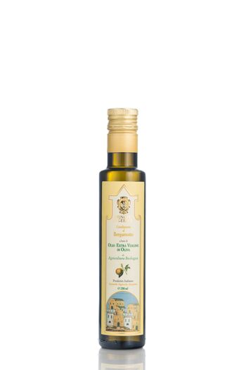 Vinaigrette à la bergamote 250 ml à base d'huile d'olive extra vierge biologique 1