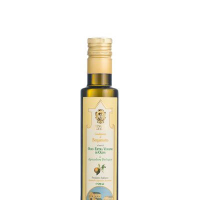 Vinaigrette à la bergamote 250 ml à base d'huile d'olive extra vierge biologique