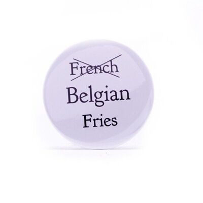 Belgian fries badge