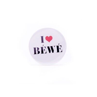 Magnet I love Béwé