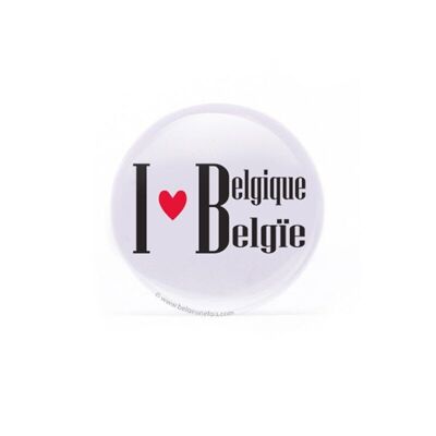 Magnete Amo il Belgio/Belgio