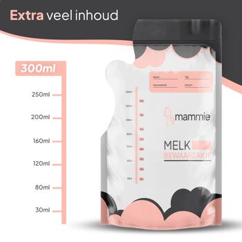 Sacs de conservation du lait maternel Mammie (100 pièces) 2