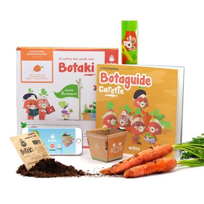 Kit piantine di carote | Crea il tuo giardino di casa