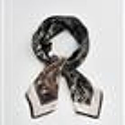 Foulard carré de luxe narratif A Night's Tale