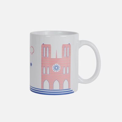 Mug Paris Notre-Dame (lot de 6)