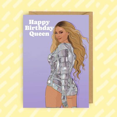 Biglietto d'auguri Beyoncé | Tour del Rinascimento | Carte per lei