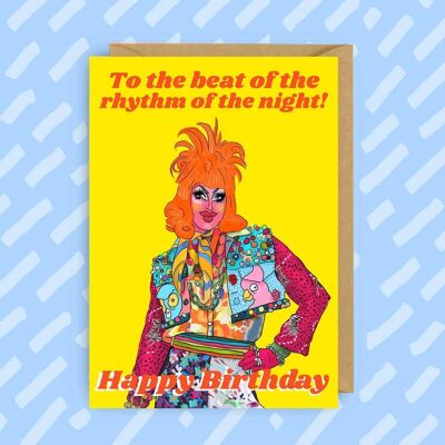 Crystal Methyd Drag Race Birthday Card | LGBTQ | Queer