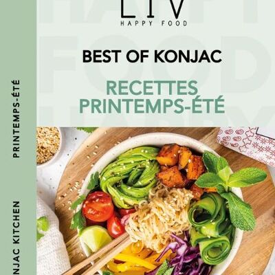 Rezeptbuch für Frühling und Sommer auf Basis von Konjak, gesund und schnell