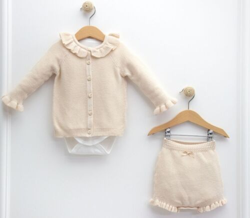 A Pack of Four Sizes 100% Cotton Knitwear Stylish Baby Set,Cardigan,Shorts &Body