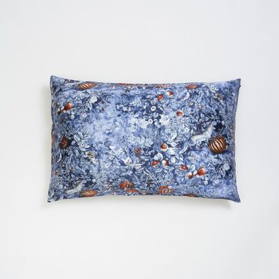 Aurora Silk Pillowcase Midnight Blue