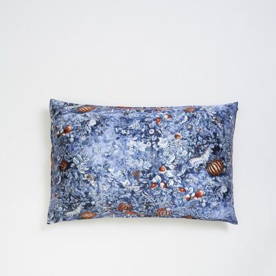 Aurora Silk Pillowcase Midnight Blue