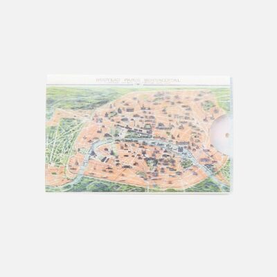 Paris Monumental 3D map case (set of 25)