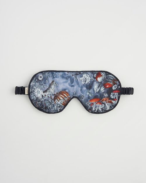 Nocturnal Garden Sleep Mask Midnight Blue