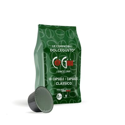 Cápsula compatible con Dolcegusto mezcla verde clásica