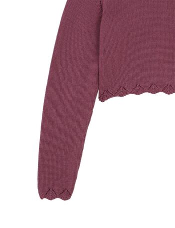 CARDIGAN COURT ROSE BOURGOGNE 4