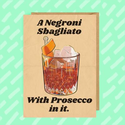 Negroni Sbagliato mit Prosecco darin | Cocktail | Meme