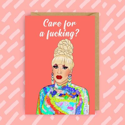 RuPaul's Drag Race Katya Zamo Valentines Card | LGBTQ