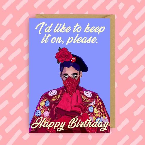 RuPaul's Drag Race Valentina Birthday Card | LGBQ+ | Drag