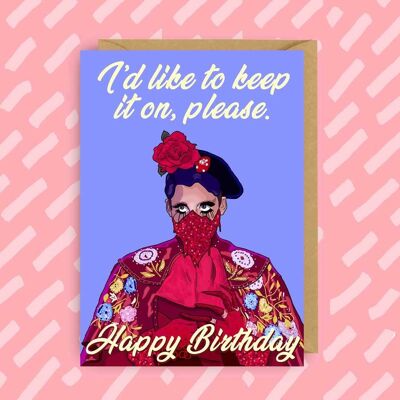 Tarjeta de cumpleaños de Valentina de RuPaul's Drag Race | LGBQ+ | Arrastrar