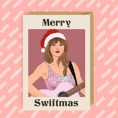 Tarjeta de Navidad de Taylor Swift | 1989 | Gira de Era | veloz
