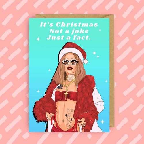 Bimini Bon-Boulash Christmas Card | RuPaul's Drag Race