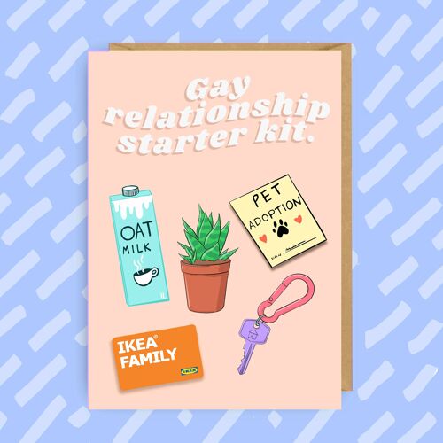 Gay relationship starter| Valentines | LGBTQ+ | Anniversary