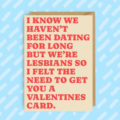 San Valentín lesbianas | Nueva relación | Novia | Casual
