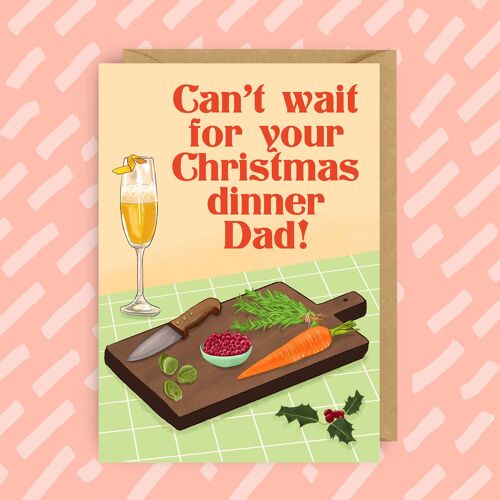 Your Christmas Dinner | Christmas Card | Dad | Party