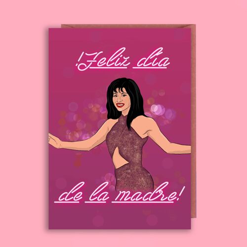 Selena Mother's Day card | Día de la Madre
