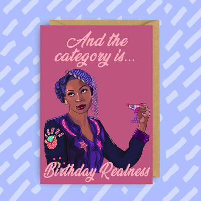 Elektra Abundance Birthday card | Queer TV Icons | Pose