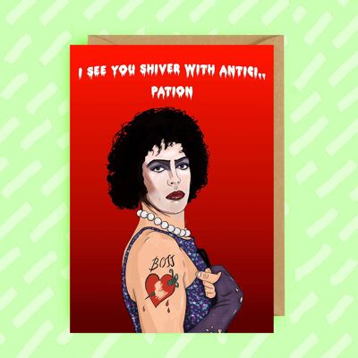 Rocky Horror Picture Show card | Dr. Frank-N-Furter Musical