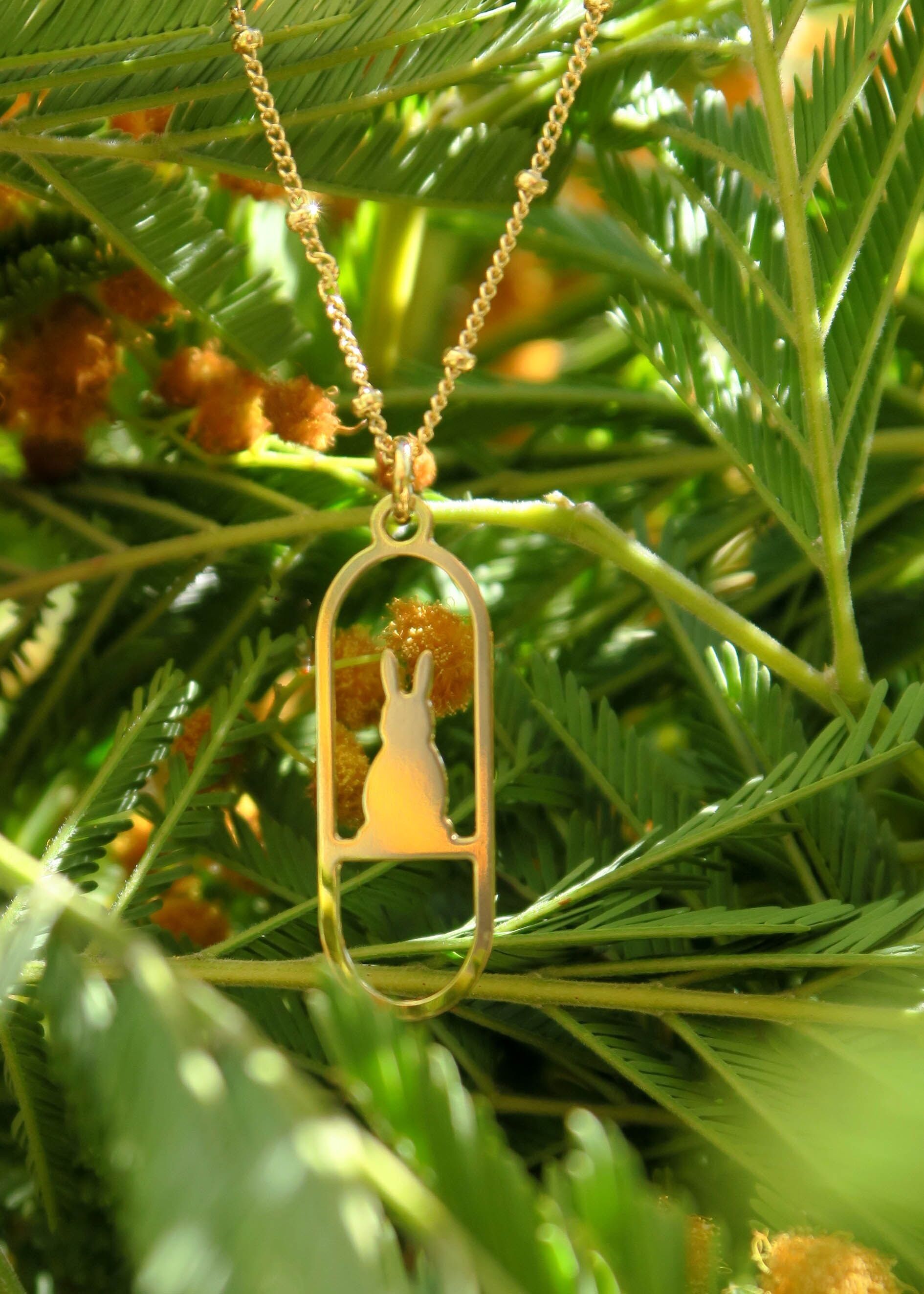 Collana coniglietto pasquale