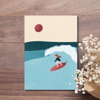 Carte - Surfeuse n°1 2