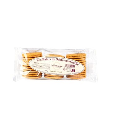 Plain puck biscuits - 230g tray