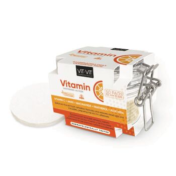 Disques nettoyants à la vitamine C | Vit Vit Cosmétiques