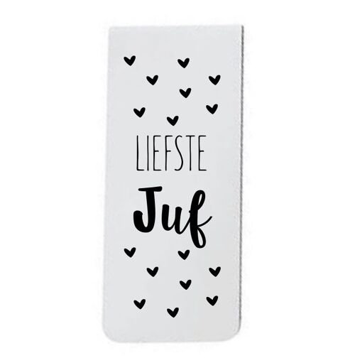 Boekenlegger magnetisch - Liefste Juf