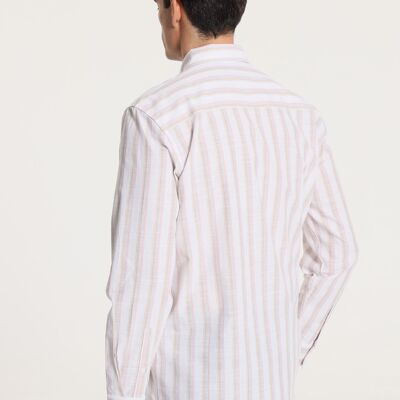 V&LUCCHINO - Shirt long sleeves Vertical stripes