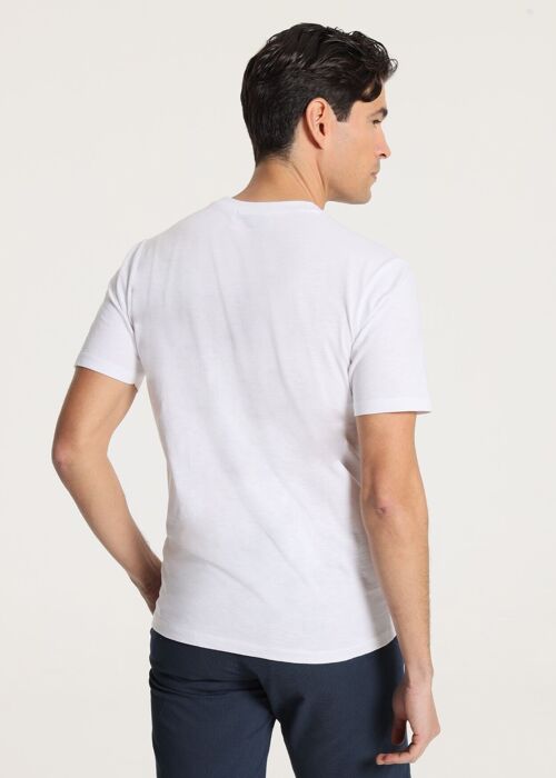 V&LUCCHINO - T-shirt basic Short Sleeve Graphic V&L leaves