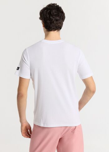 V&LUCCHINO - T-shirt manches courtes avec poche et patch logo 3